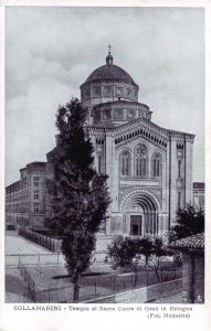 Santuario ultimato in una cartolina dell'epoca