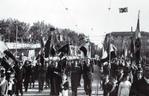 La processione della reliquia di Don Bosco