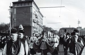 Un altro momento della processione verso il Santuario del Sacro Cuore