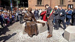 Inaugurazione del memoriale don Gavinelli